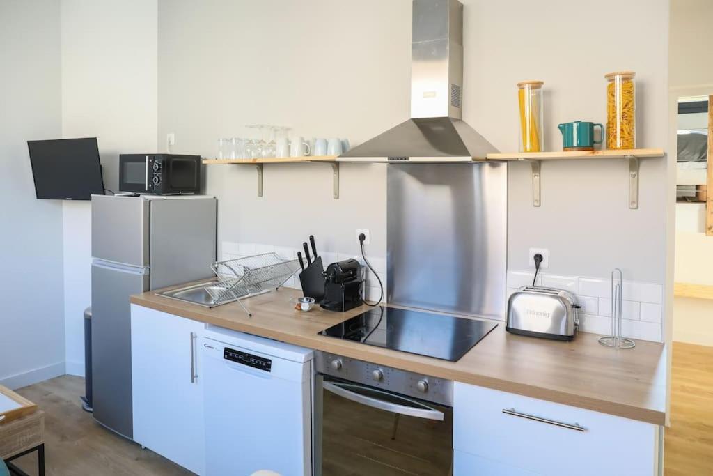 F2 Cosy - Entree Du Havre - 4 Personnes Lägenhet Le Havre Exteriör bild
